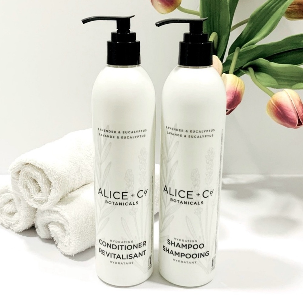 SHAMPOO & CONDITIONER ALICE & Co. LAVENDER & EUCALYPTUS - 12 fl.oz